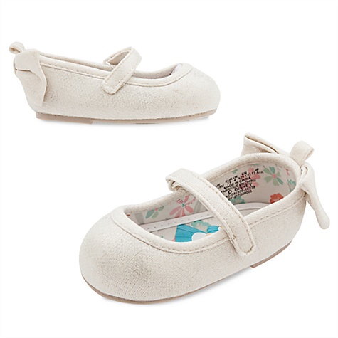 Chaussures pour bébé gris argenté Alice au Pays des Merveilles - 0-6 mois