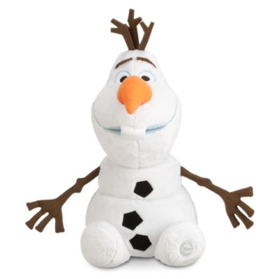 Olaf fra Frozen som stort plysdyr