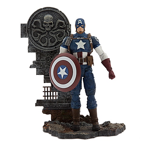 Figurine articulée à collectionner en édition spéciale Captain America