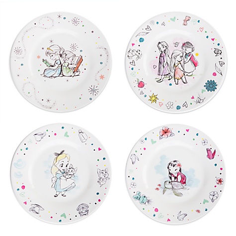 Ensemble d'assiettes Collection Disney Animators