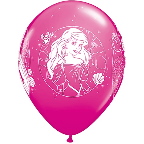Lot de 6 ballons Princesses Disney