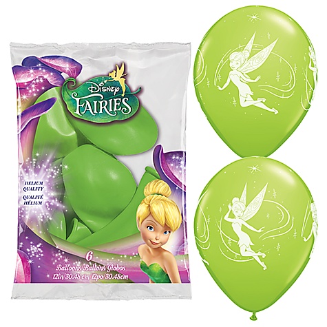 Lot de 6 ballons Disney Les Fées