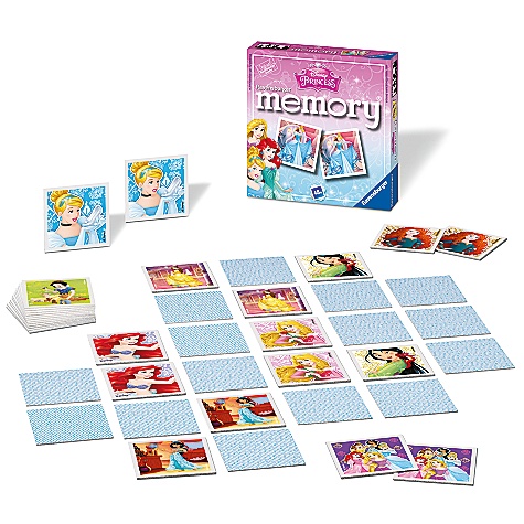 Jeu de mémory Princesses Disney