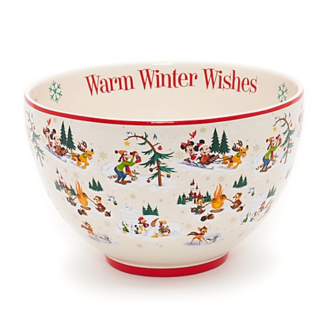 Saladier de Noël Mickey Mouse et ses amis, Le Monde de Walt Disney