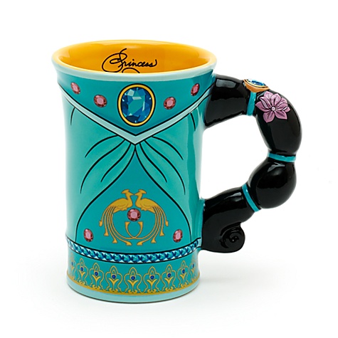 Mug sculpté Princesse Jasmine d'Aladdin, Walt Disney World