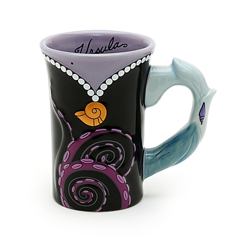 Mug sculpté Ursula de La Petite Sirène, Walt Disney World