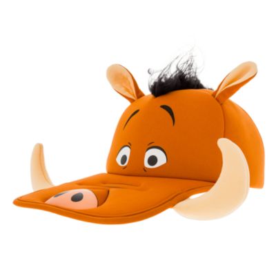 SHOPDISNEY OFFICIEL Disneyland Paris Casquette Pumbaa pour adultes, Le Roi Lion,