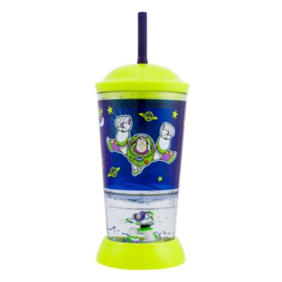 SHOPDISNEY OFFICIEL Disneyland Paris Gobelet avec paille Buzz l'Éclair, 2100183