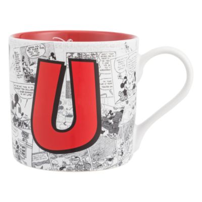 SHOPDISNEY OFFICIEL Mug Alphabet Lettre U Disneyland Paris, 2100188