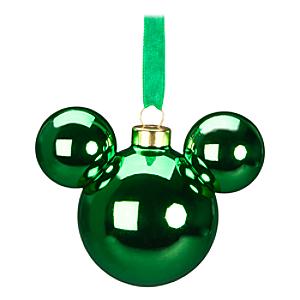 Disneyland Paris Boule Tête de Mickey verte
