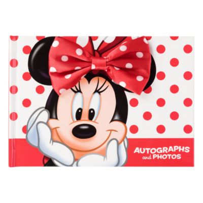 SHOPDISNEY OFFICIEL Carnet d'autographes Minnie Disneyland Paris, 2100183