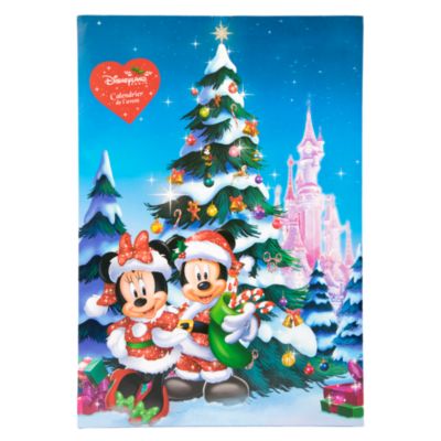 SHOPDISNEY OFFICIEL Calendrier de l'Avent de Pin's Mickey et ses Amis Disneyland Paris,