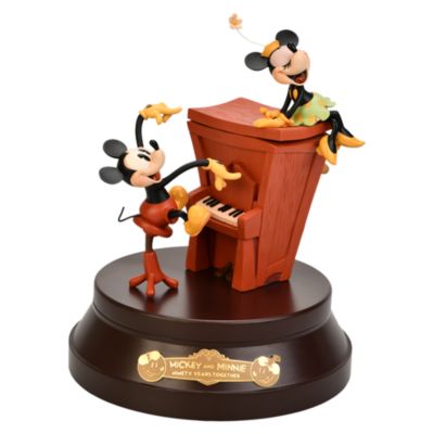 SHOPDISNEY OFFICIEL Disneyland Paris Boîte à musique Mickey et Minnie Mouse, 90th Anniversary, 2100183