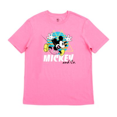 Camiseta Mickey Mouse saltando para adultos, Disney Store