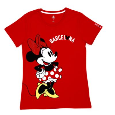 SHOPDISNEY OFFICIEL T-shirt Minnie Barcelone pour femmes, 2100187, taille M