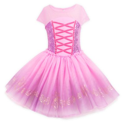 SHOPDISNEY OFFICIEL Justaucorps avec tutu Raiponce pour enfants, 2100185, taille AGE 2
