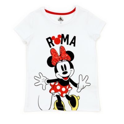 SHOPDISNEY OFFICIEL T-shirt Minnie Rome pour enfants, 2100187, taille 5-6 ANSS