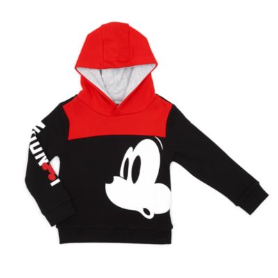 SHOPDISNEY OFFICIEL Sweatshirt à capuche Mickey Londres pour enfants, 2100183, taille 7-8 ANSS