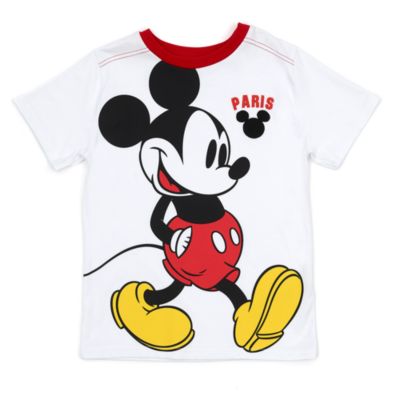 SHOPDISNEY OFFICIEL T-shirt Mickey Paris pour enfants, 2100183, taille 5-6 ANSS