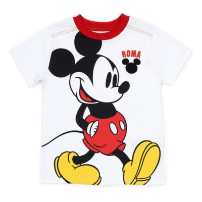 SHOPDISNEY OFFICIEL T-shirt Mickey Rome pour enfants, 2100183, taille 11-12 YRS