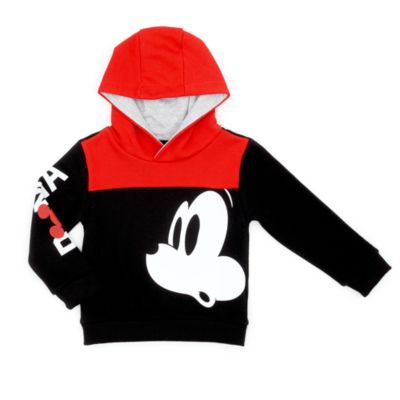 SHOPDISNEY OFFICIEL Sweatshirt à capuche Mickey Rome pour enfants, 2100183, taille 9-10 ANSS