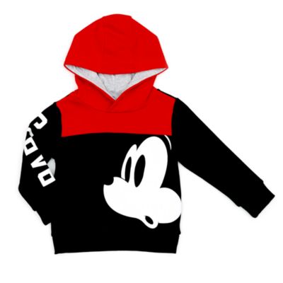 SHOPDISNEY OFFICIEL Sweatshirt à capuche Mickey Barcelone pour enfants, 2100183, taille 5-6 ANSS