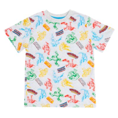 SHOPDISNEY OFFICIEL T-shirt Marvel Comics pour enfants, , taille 9-10 ANSS