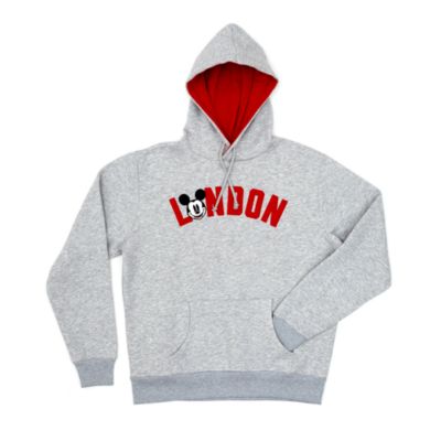 SHOPDISNEY OFFICIEL Sweatshirt à capuche Mickey Londres pour adultes, 2100183, taille ADL XLARGE