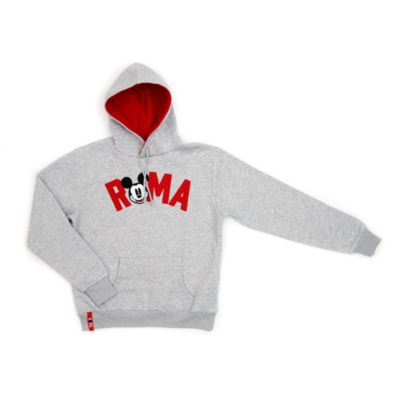 SHOPDISNEY OFFICIEL Sweatshirt à capuche Mickey Rome pour adultes, 2100183, taille ADLT SMALL