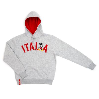 SHOPDISNEY OFFICIEL Sweatshirt à capuche Mickey Italie pour adultes, 2100183, taille M