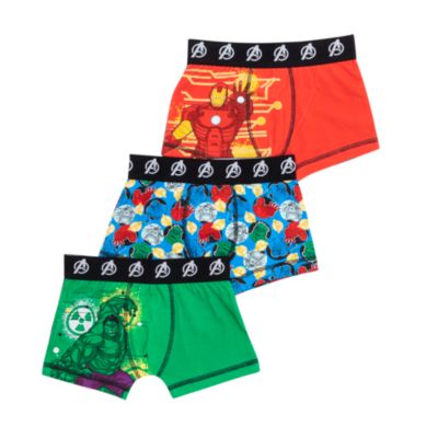 SHOPDISNEY OFFICIEL Boxers Avengers pour enfants, lot de 3, , taille 7-8 YRS