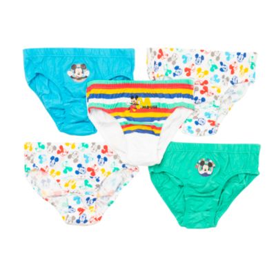 SHOPDISNEY OFFICIEL Slips Mickey pour enfants, lot de 5, , taille 5-6 YRS