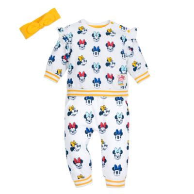 SHOPDISNEY OFFICIEL Ensemble haut et bas Minnie pour bébé, 2100183, taille 12-18 MOIS