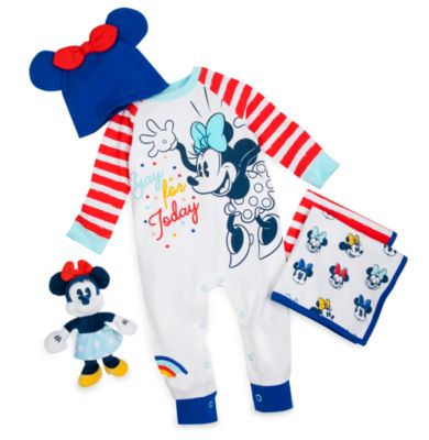 SHOPDISNEY OFFICIEL Ensemble cadeau Minnie pour bébé, 2100183, taille 18-24 MOIS