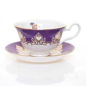 English Ladies Co. Bone China Rapunzel Teacup and Saucer - Disney Store Gifts 