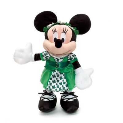 SHOPDISNEY OFFICIEL Peluche Minnie à Dublin de taille moyenne,