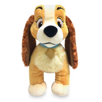 SHOPDISNEY OFFICIEL Peluche Lady de taille moyenne,