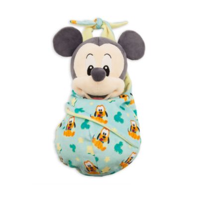 SHOPDISNEY OFFICIEL Petite peluche Mickey emmaillotée,