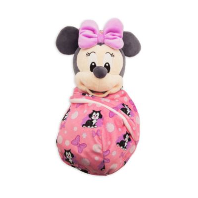 SHOPDISNEY OFFICIEL Petite peluche Minnie emmaillotée,