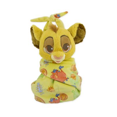 SHOPDISNEY OFFICIEL Petite peluche Simba emmaillotée,