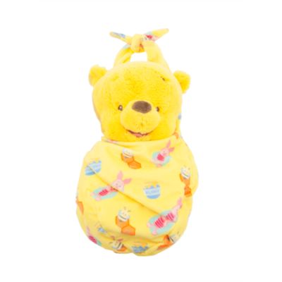 SHOPDISNEY OFFICIEL Peluche Winnie l'Ourson emmaillotée pour bébé,