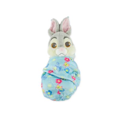 SHOPDISNEY OFFICIEL Peluche Pan Pan emmaillotée pour bébé,