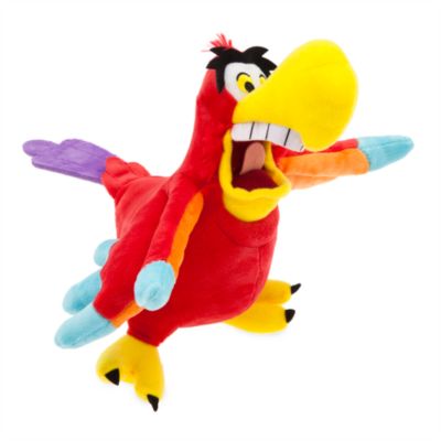 SHOPDISNEY OFFICIEL Peluche Iago, Aladdin,