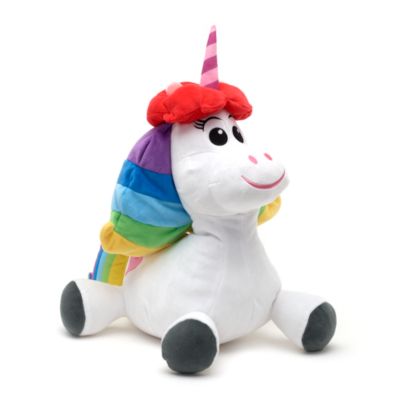 SHOPDISNEY OFFICIEL Peluche moyenne Licorne Arc-en-ciel, Vice-Versa,
