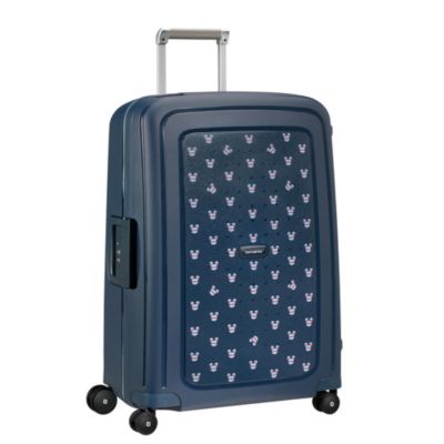 SHOPDISNEY OFFICIEL Samsonite Valise à roulettes S'Cure Mickey bleu marine,