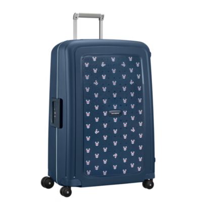 SHOPDISNEY OFFICIEL Samsonite Grande valise à roulettes S'Cure Mickey bleu marine,
