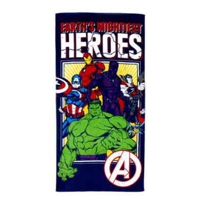 SHOPDISNEY OFFICIEL Serviette de plage Avengers, , taille ONE S TAX
