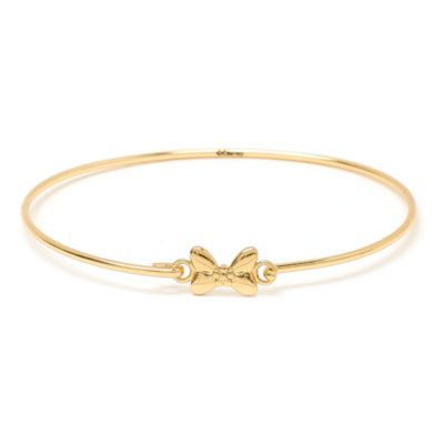 SHOPDISNEY OFFICIEL Bracelet Minnie plaqué or,