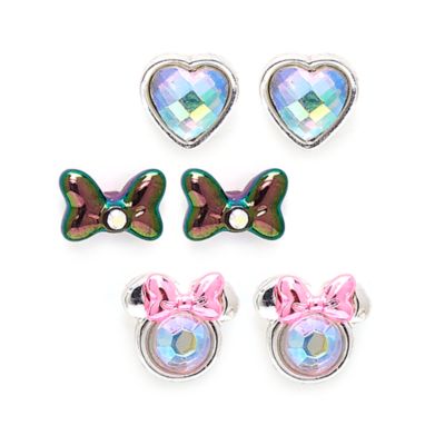 SHOPDISNEY OFFICIEL Clous d'oreilles Minnie Mystical, lot de 3,
