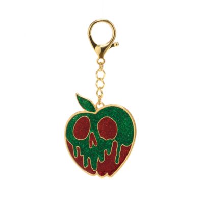 Abalorio para bolso manzana envenenada, Blancanieves y los siete enanitos, Disney Store